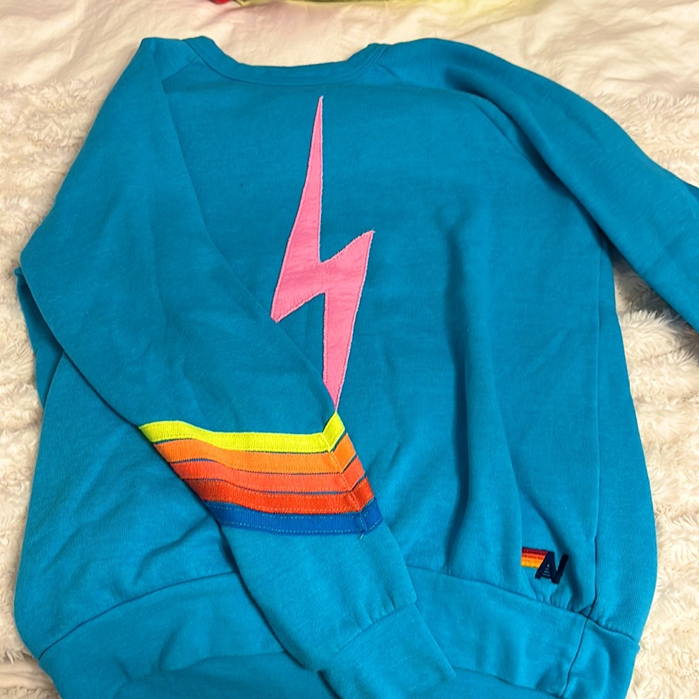 Aviator Nation blue crewneck